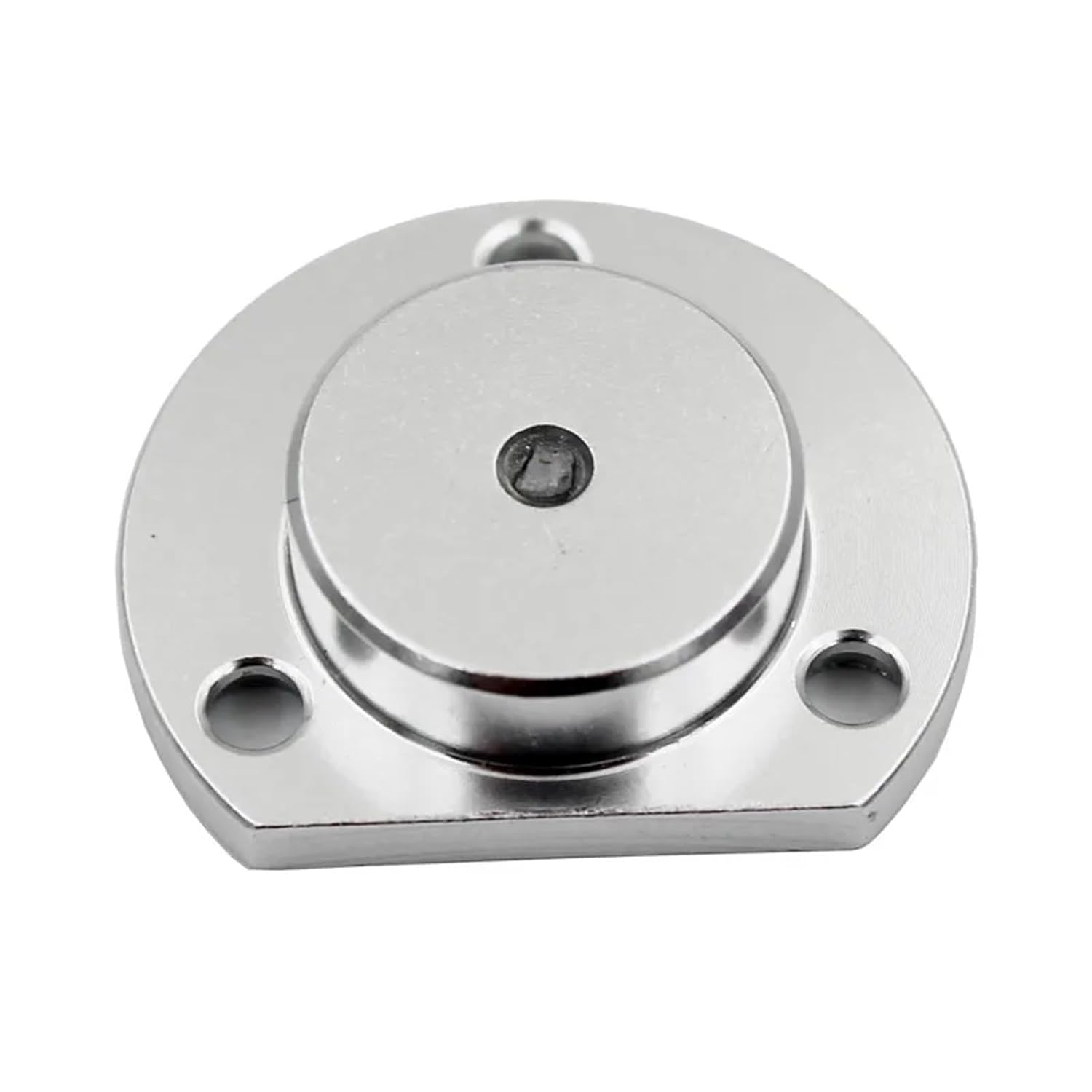 Size 28.5 * 8mm Alloy Metal Semicircle Spirit Level Bubble Liquid Bead Indicator for Total Station with Mounting Holes(Blue)