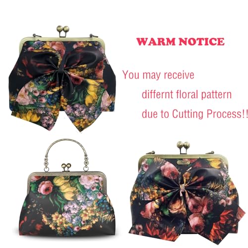 Vintage Purse Small Leopard Print Kiss Lock Retro Bag3