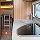 Pull Lock, Latch Flush Hatch Locker, Pull Lift Hatch Fallenschloss, Möbelschlosser Verriegelung Möbelgriff, Push Lock Schloss für Wohnmobil Camper Camping Boot Wohnwagen Schrank Cabinet (Schwarz 6STK)
