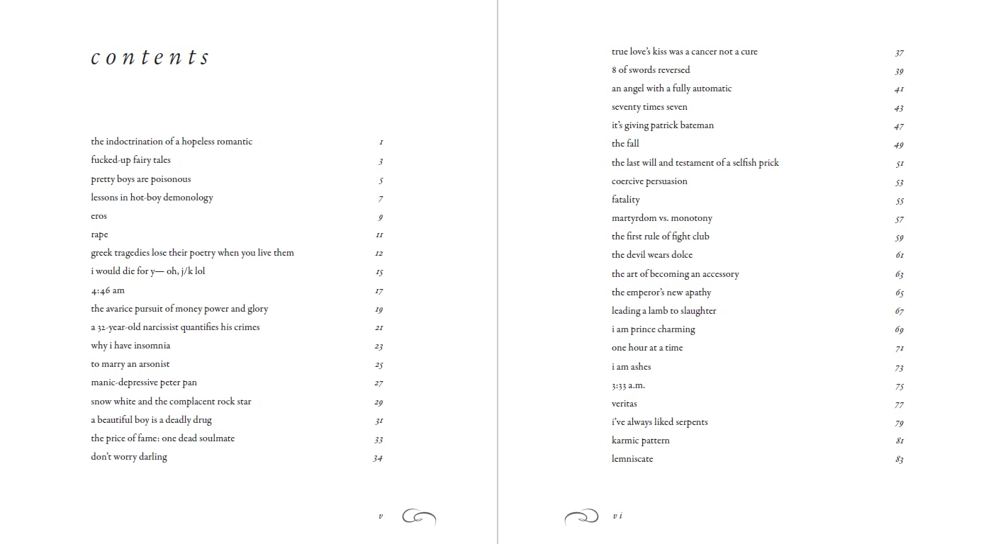 Pretty boys are poisonous: poems