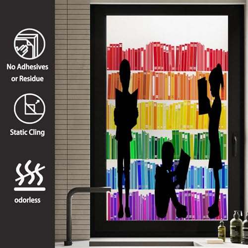 Película decorativa para ventana 60x60 cm protección UV miniatura 3