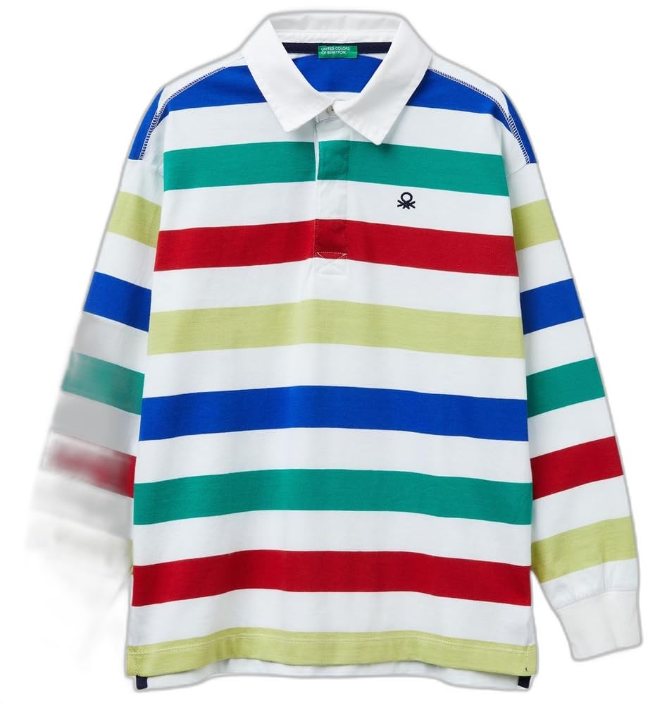 United Colors of Benetton Poloshirt M/L, Mehrfarbig, 150 cm