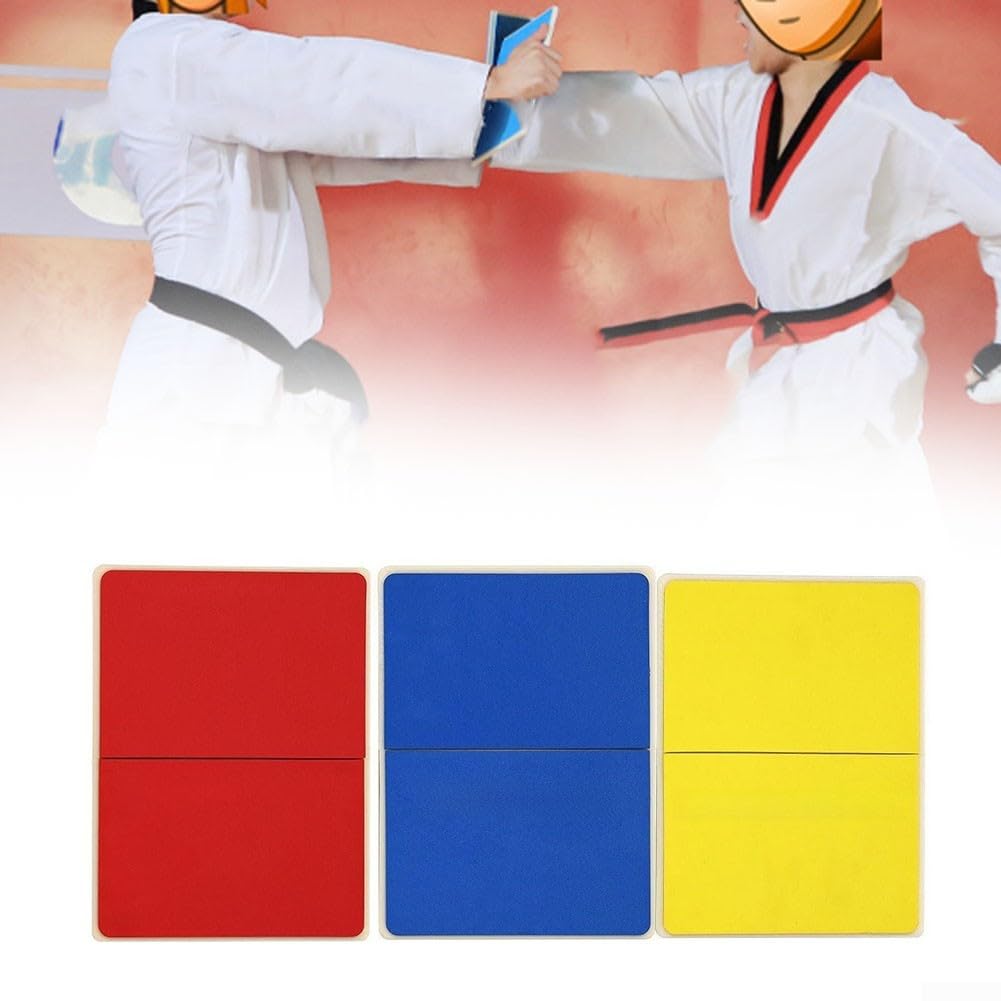 Tavola Taekwondo Riusabile Gialla 31cm per Bambini