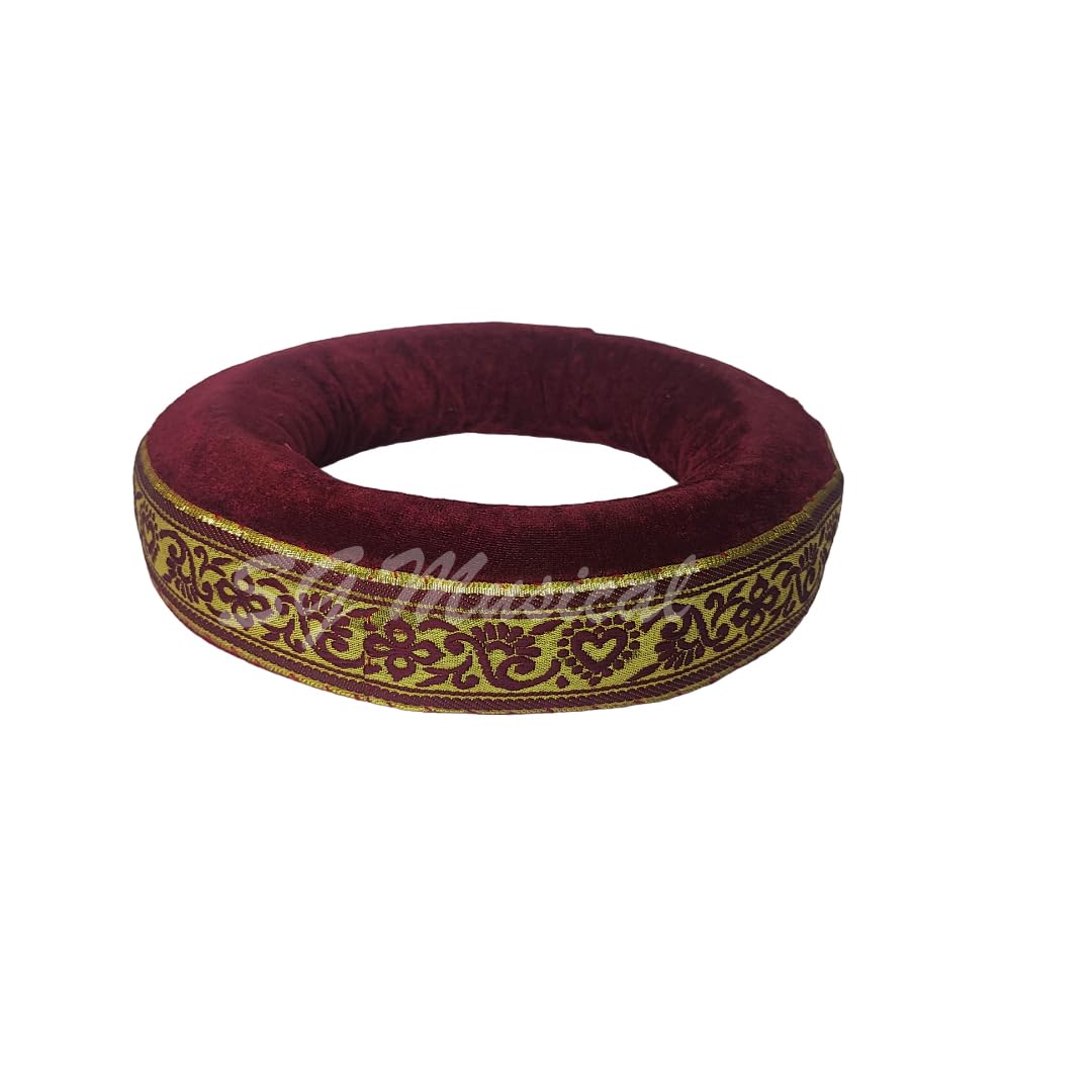 SG Musical Tabla Ring PAD (Mahroon Pack of 2)-picture-27