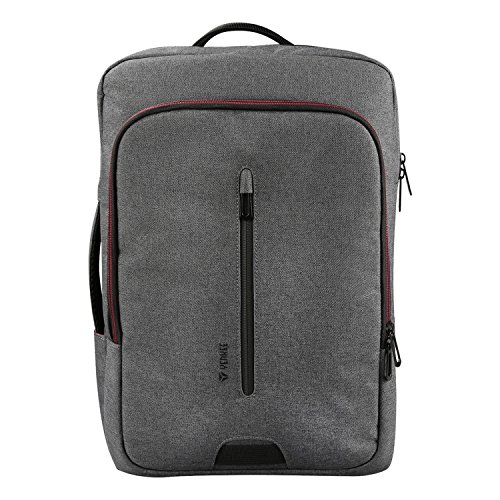 Yenkee YBB 1522GY Konvertierbarer Notebookrucksack TARMAC 15,6