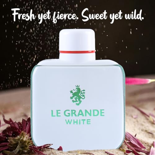 Image of Le Grande White Spray Cologne - Eau De Toilette for Men - 100ml / 3.4 fl.oz