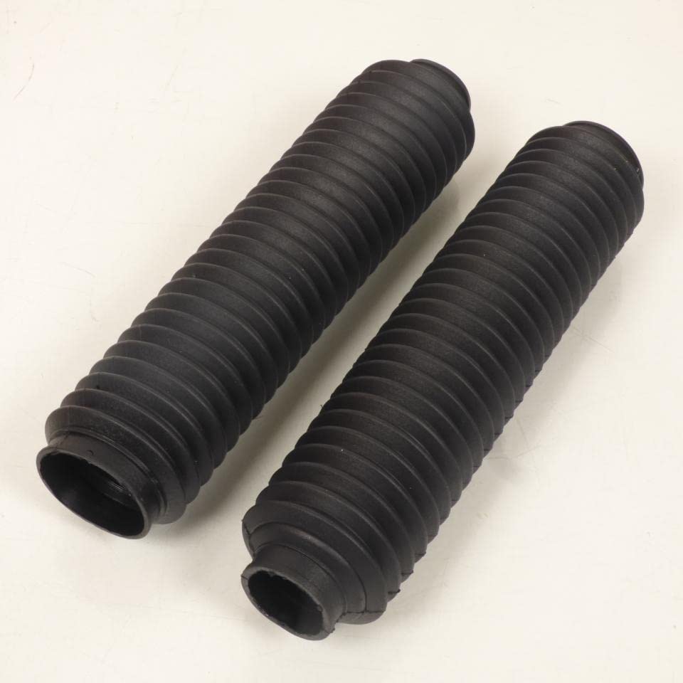 Fuelle de horquilla para moto negra 38mm accesorio de goma de 350mm longitud