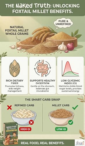 Image of Naked Truth Millet Noodles | Instant Whole Grain Millet Noodles | Healthy & Delicious | Easy-to-Cook Noodles for Snacks, Lunch & Dinner