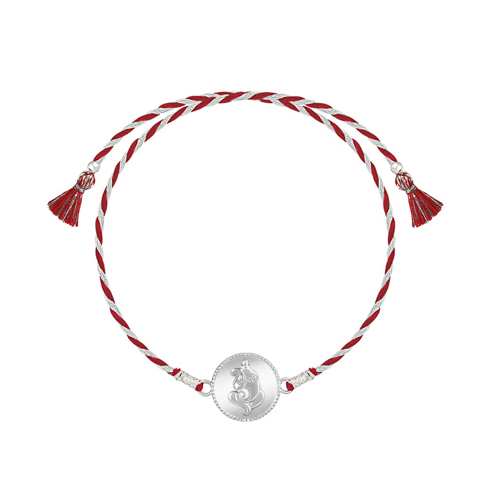 GIVA 925 Silver Coin Ganesha Rakhi|Raksha Bandhan Rakhi for Brother | Gift for Men & Boys| With Certificate of Authenticity and 925 Stamp (B0D7H2QKVT) Amazon Price History, Amazon Price Tracker