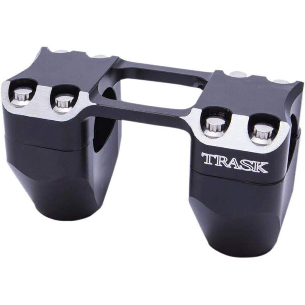 Trask PerformanceAssault Risers for 1in. Handlebars - 4in. - Black Reverse Cut TM86024RC