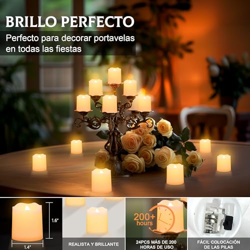 La mejor comparación de Velas Led - los preferidos. 20 Imagen adicional