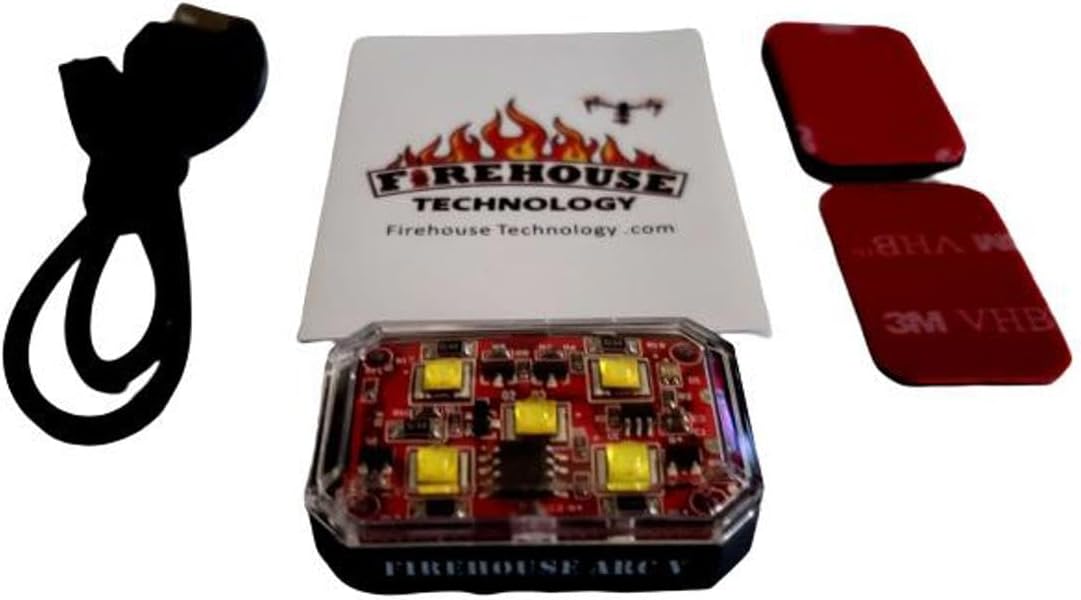 ARC V Drone Strobe 3 Light Kit, White/Red/Green image 2
