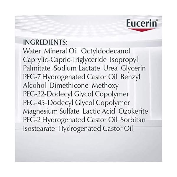 Eucerin Intensive Repair Body Lotion for Very Dry, Flaky Skin, Fragrance Free Body Moisturizer with Alpha Hydroxy, 16.9 Fl Oz Bottle
