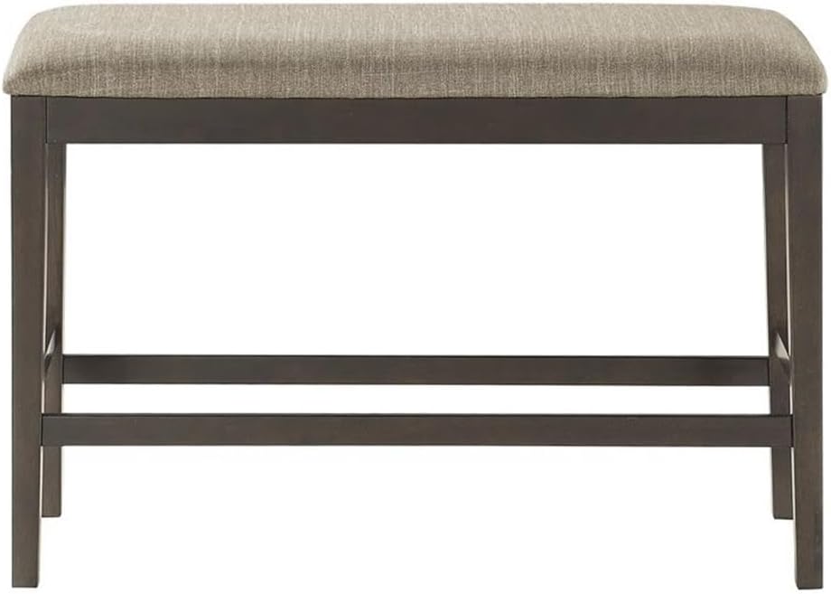 Lexicon Balin Counter Height Wood Bench in Brown