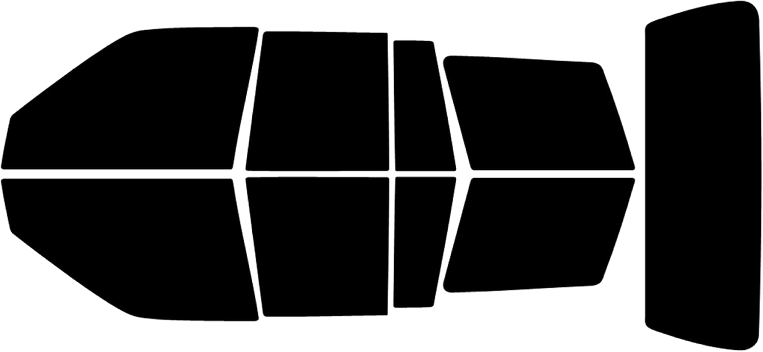 True Line Automotive Precut Car Window Tint Compatible with Jeep Grand Cherokee 1993-1998 - 20% All Side and Back Windows - Window Tint Film - Pre Cut Window Tint for Car Windows - Tint Kit