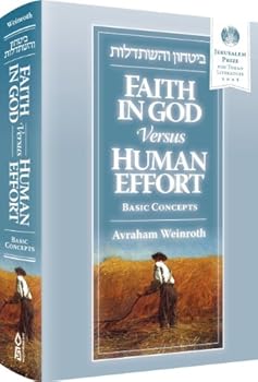 Hardcover Faith in God versus Human Effort Book