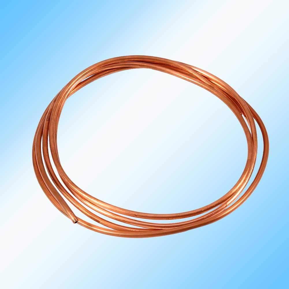Tubo de Cobre Suave 2M OD 4 mm x ID 3 mm Tuberías de Refrigeración
