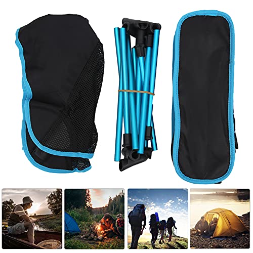 Cadeira de acampamento, cadeira de pesca dobrável dobrável ao ar livre, cadeira de deque dobrável es