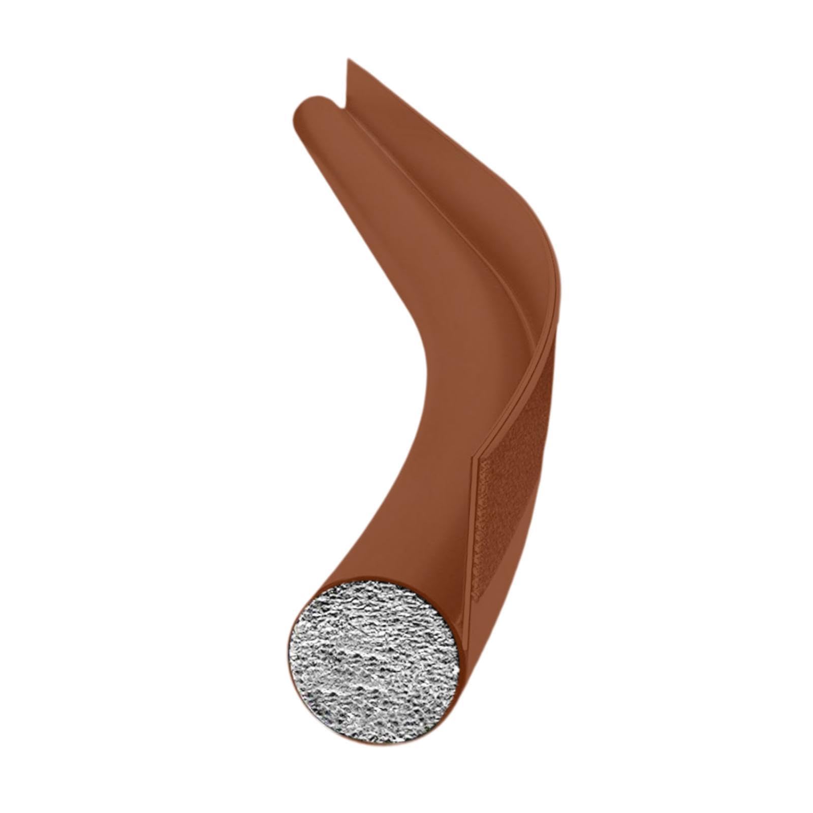 Under Door Draft Stopper Windproof Sealing Strip for Bathrooms Office Window Brown-image-35