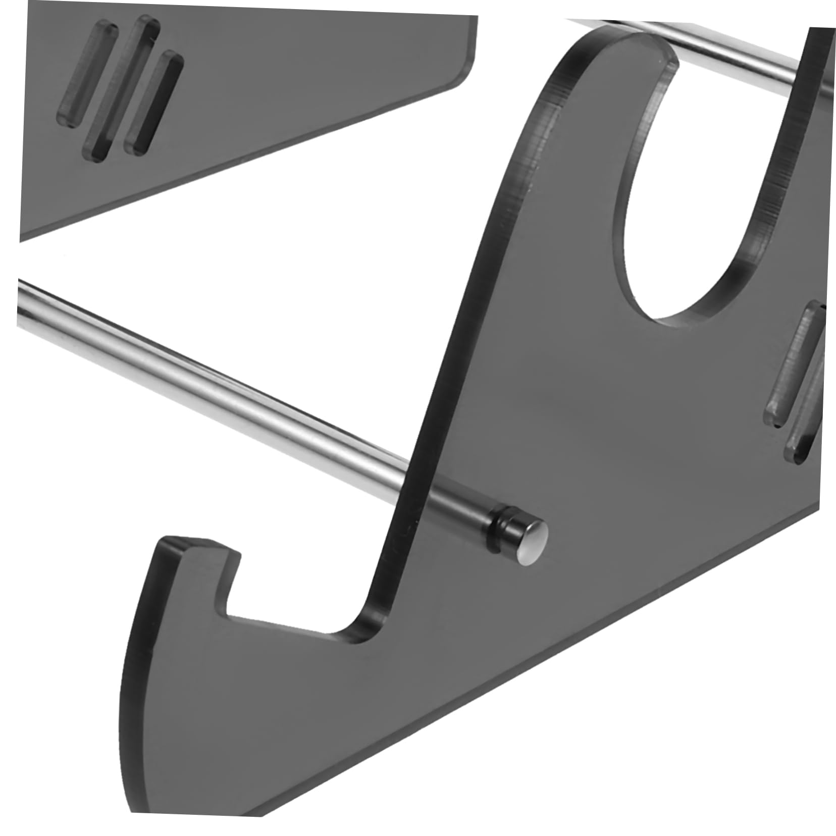 Kisangel Acrylic Keyboard Stand Durable Computer Keyboard Holder for Mechanical Keyboards Transparent Design for Neat Desktop Organization and Ergonomic Typing Support