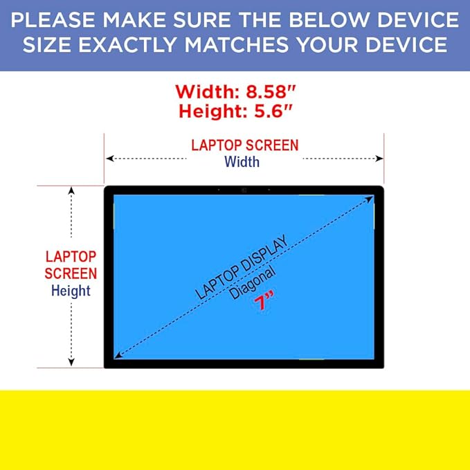 Protector de Pantalla Mate para GETAC ZX70 7 Pulgadas 2 Unidades miniatura 2