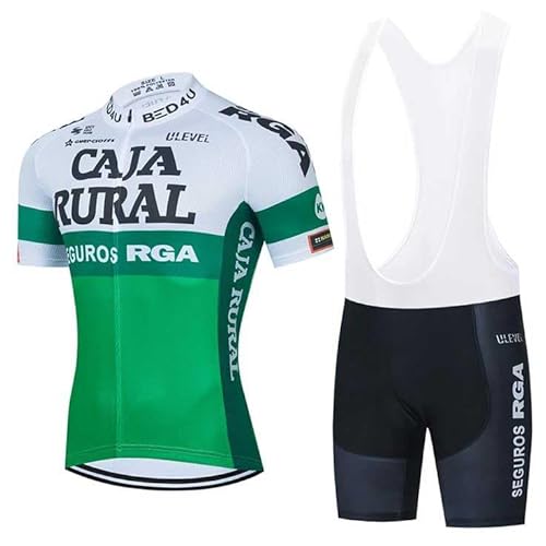 Imagen de assocauicy Conjunto Ciclismo Hombre Maillot Culotte con Gel 4D para MTB Ruta Equipación Transpirable Ultra Cómoda