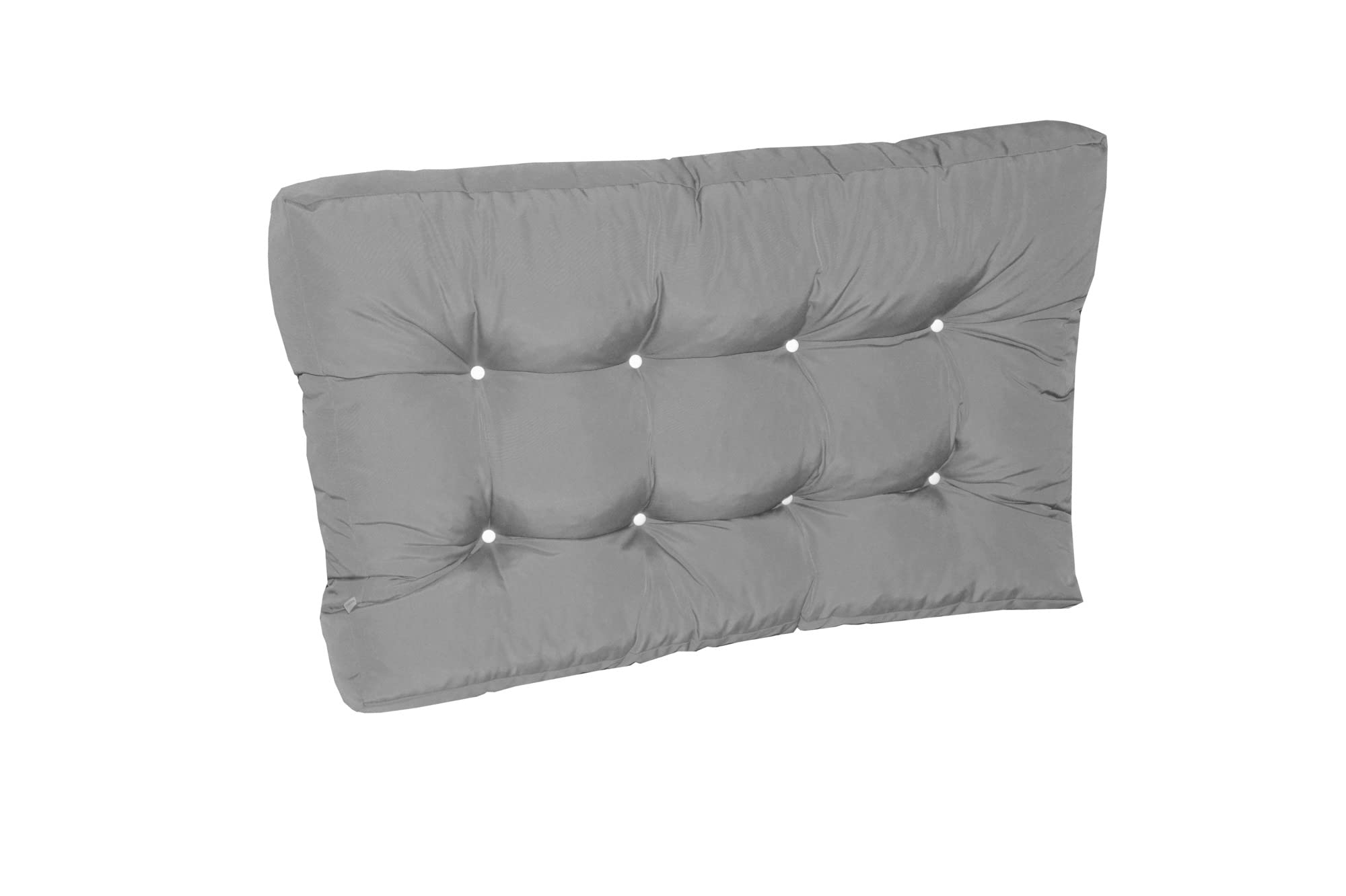 Doppler Paletten-Sitzkissen ca. 120x80 x15 cm D. 827 Look, verstürzte, Hellgrau