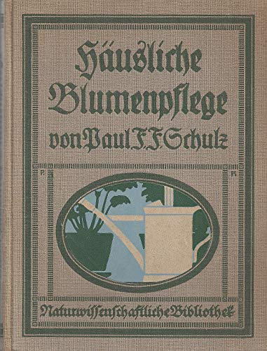 Häusliche Blumenpflege.