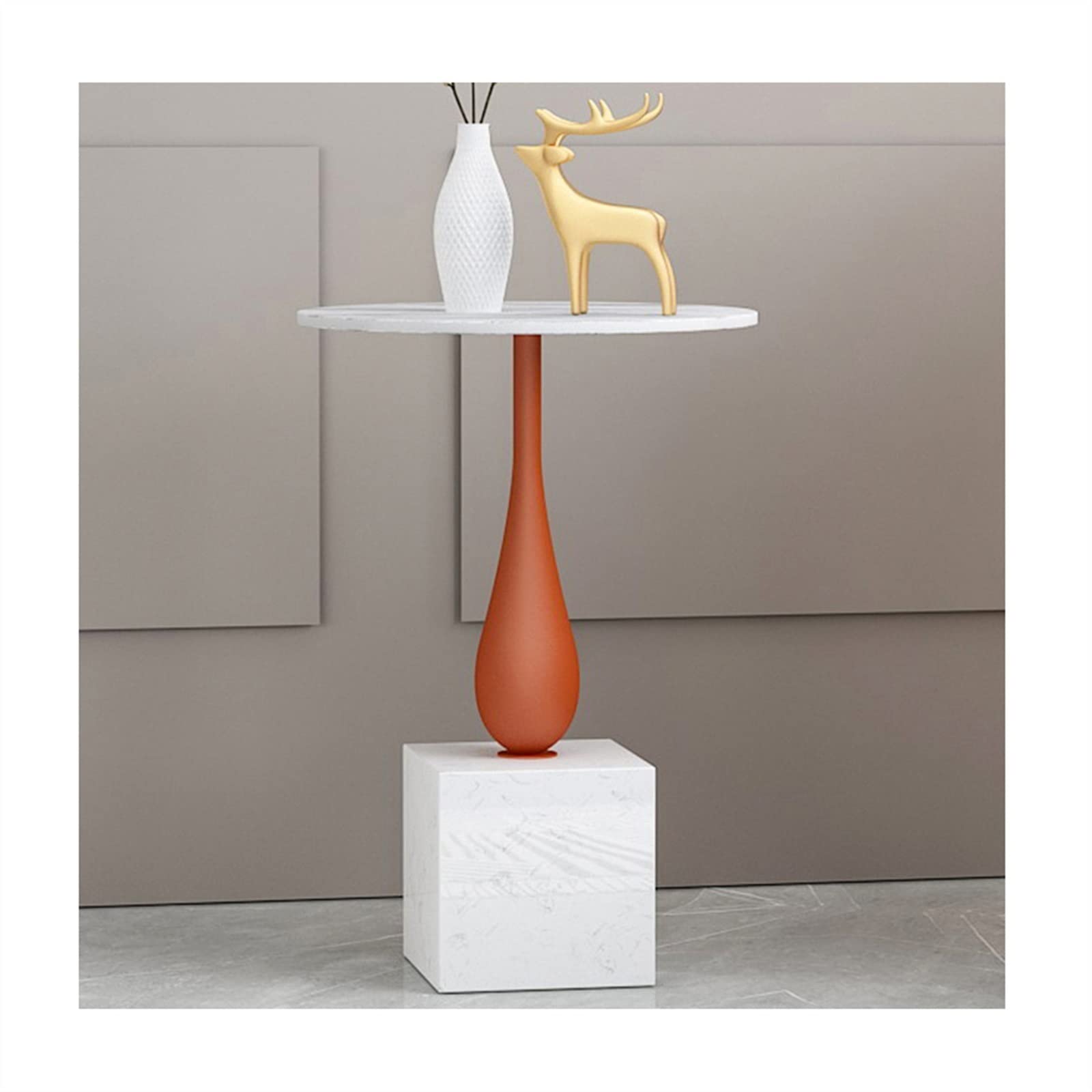 Table d'appoint ronde pour optimiser les petits espaces