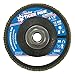 Flap Disc, 4-1/2 In, 5/8-11, 60 Grit