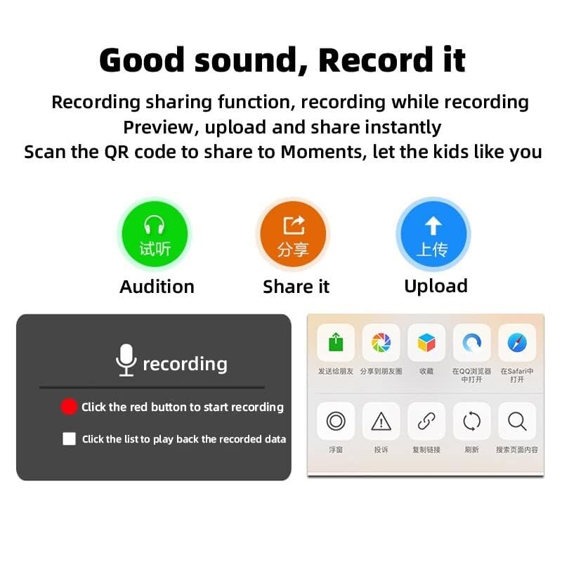Macchina Karaoke con ampio touch screen, microfono wireless, telecomando e app, download di canzoni cloud per intrattenimento domestico e feste