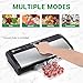 Elechomes Auto Vacuum Sealer, 85KPA Hands-Free Automatic Food Sealer with Starter Kit, Extra-wide 12.6
