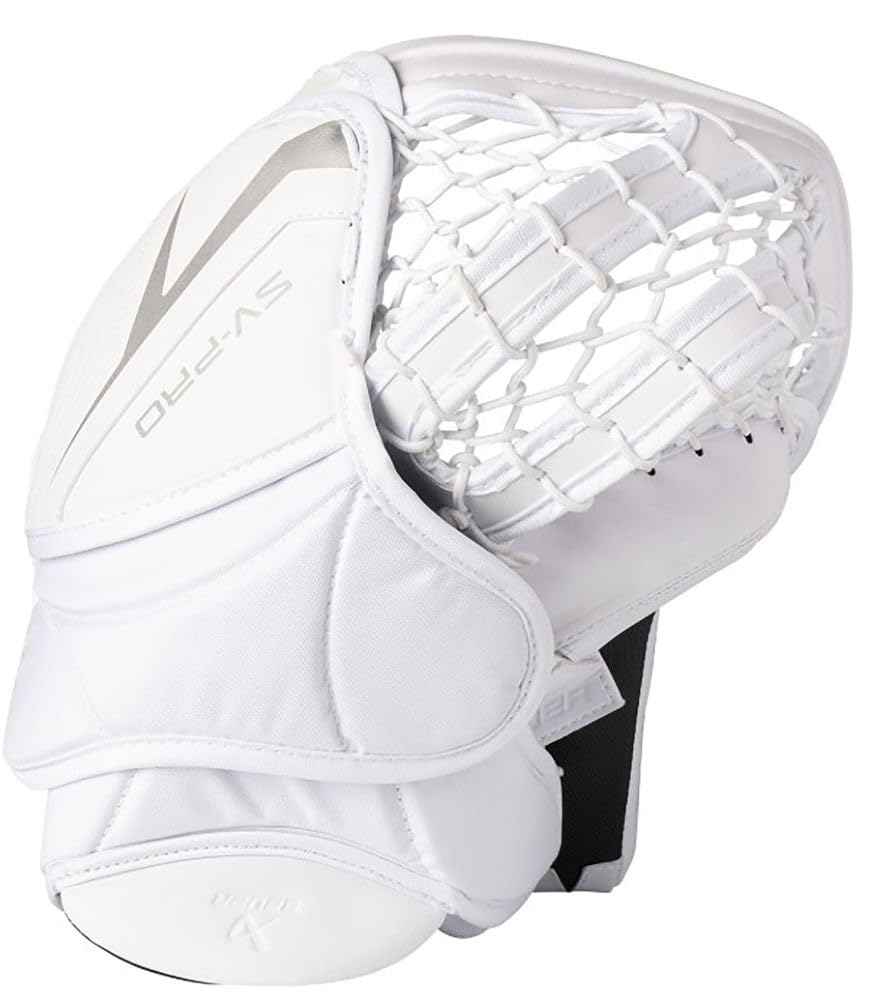 Bauer SV-Pro - Paletta da portiere per hockey su ghiaccio, colore: Bianco