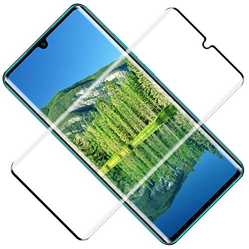 TOCYORIC Protector de Pantalla para Xiaomi Mi Note 10/Note 10 Lite/Note 10 Pro, 2 Pack [3D Curvo Full-Cover] Cristal Templado Mi Note 10, Alta Definicion, Vidrio Templado para Mi Note 10 Pro