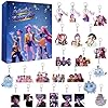 Kpop Demon Advent Calendar 2025, Countdown Calendar with 24 Gifts, Halloween Christmas Decorations Advent Calendar for Kids Adult Teens Ornaments Gifts (C)