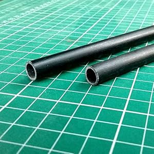 Vortex-RC Glass Fiber/ Glass Fibre Tube 2 Pcs Size : 8x6x1000 MM