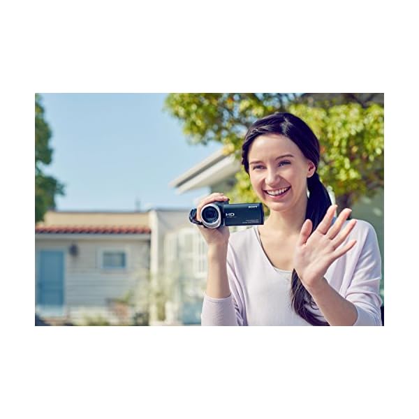 Sony HDR-CX450 Full HD Camcorder (26,8mm Weitwinkel Carl Zeiss Vario-Tessar Objektiv, 30x Zoom, EXMOR R CMOS-Sensor… – Bild 8
