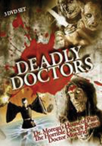 Deadly Doctors 3 Pack Set de figuras coleccionables de terror para aficionados 2