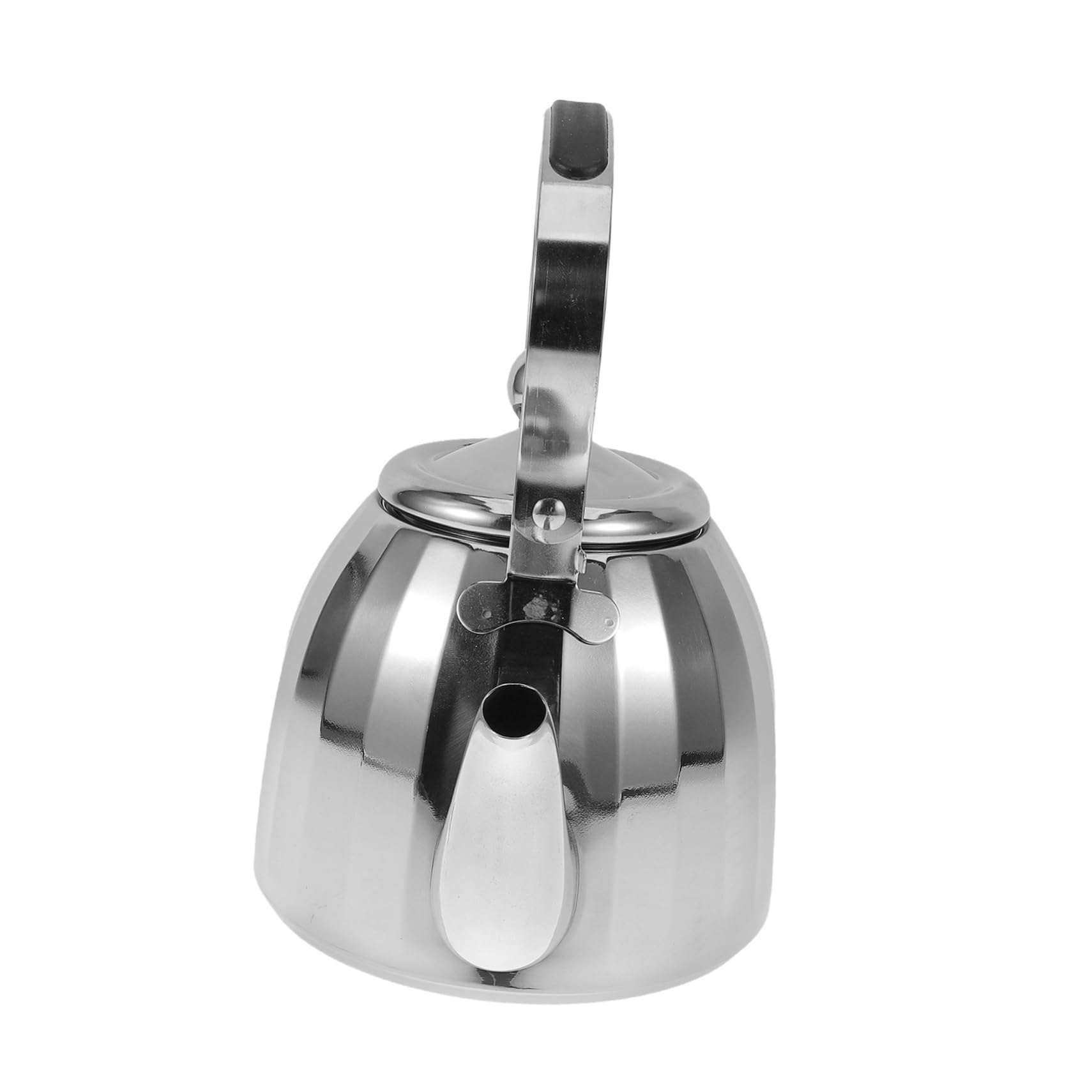 Mikinona Sturdy Stainless Steel Teapot 1.5l Tea Pot with Strainer for Hotel Restaurant Office and Outdoor Tea Lovers