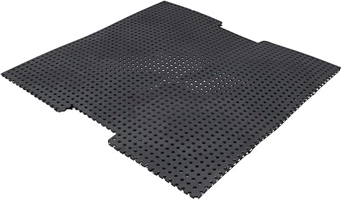 Miniatura 6 de Blue Sky Outdoor Living Fogata cuadrada de acero sin humo para patio, recogedor de cenizas extraíble, color negro