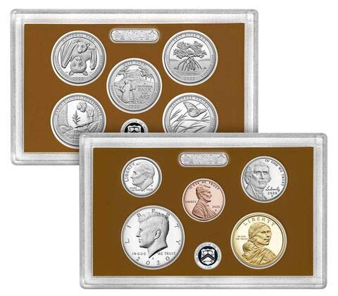 2020 S Proof Set 2020 US Mint Proof Set 10 Coins Clad Deep Cameo Proofs Uncirculated Proof