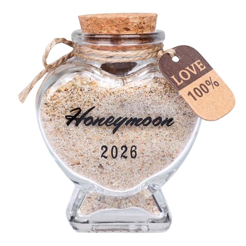 Honeymoon Sand Keepsake Jar