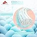 Comfort Spaces King Cooling Sheets, Moisture Wicking Coolmax Sheets, Soft, Colorfast Sheet Set, Cooling Bed Sheets for Hot Sleepers, Elastic Deep Pocket Fits Up to 16