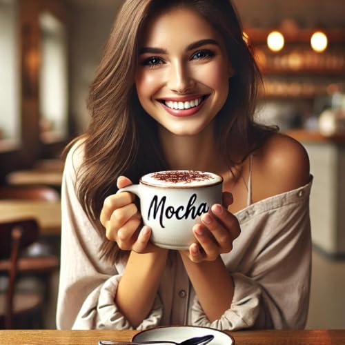 Civilized Coffee Instant Mocha Powder - Caramel Flavor Jar (16 oz) - Thumbnail 2
