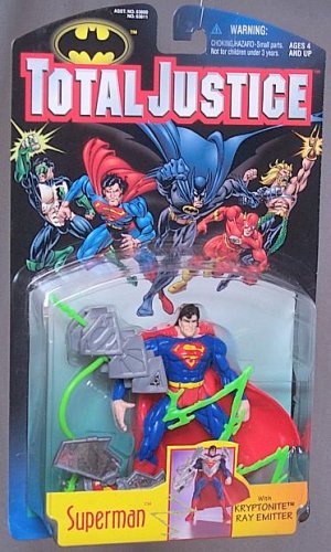 TOTAL JUSTICE LEAGUE BATMAN:SUPREMAN ACTION FIGURE