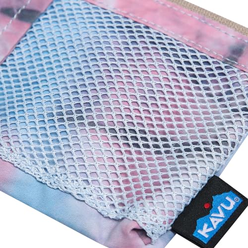 KAVU Stafford Zip Wallet Water Resistant Hiking Pouch - Spiral Tie Dye4