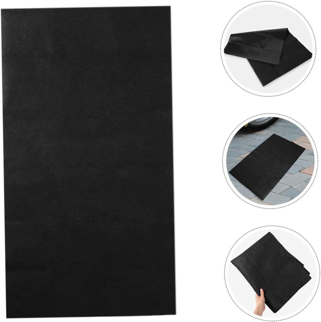 Luxshiny Garage Mat Oil Absorption Reusable Car Protection Washable Slip for Cars Motorcycles