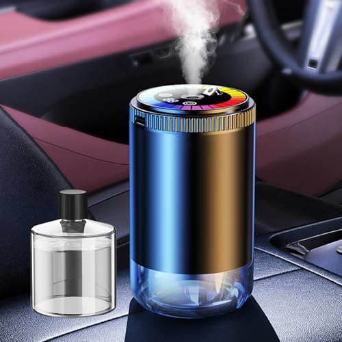 Smart Car Air Freshener with Rhythmic Lights and Fragrance Diffuser Auto On/Off Intelligent Induction - Automotive Accessories