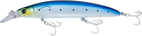Battlestar 115 Jerkbait sardina blanca brillante