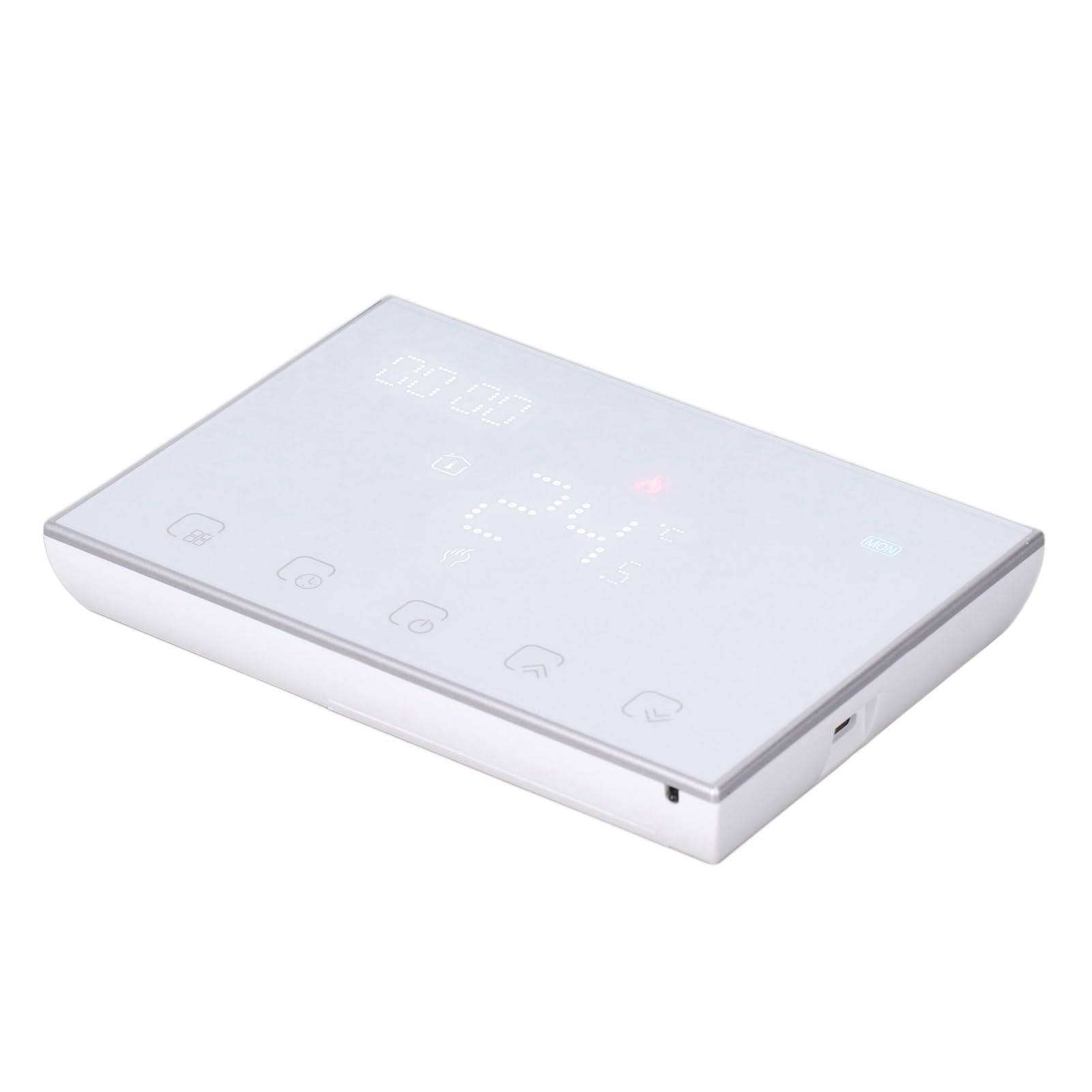 Fdit Termostato per Riscaldamento Acqua, Controllo Vocale WiFi per Casa | Touch Screen, Sensore , 95-230V, 6 Programmi, Compatibile Home/, Pannello PC Ignifugo